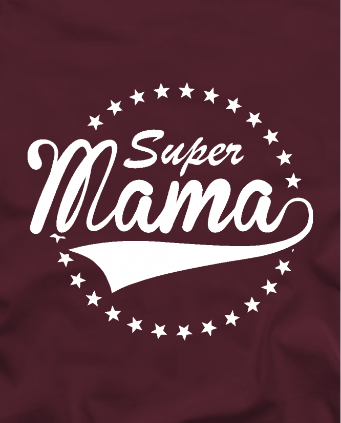 Marškinėliai Super Mama
